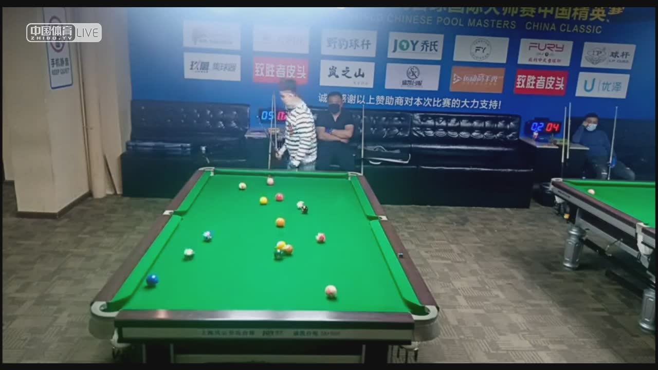 直播 上海风云乔氏中台球公开赛